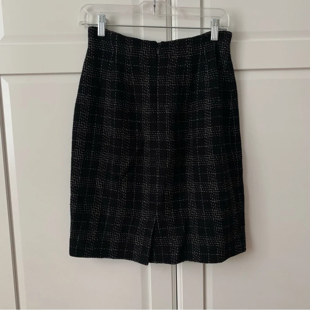 Ann Taylor Vintage Plaid Skirt - Picture 5 of 7